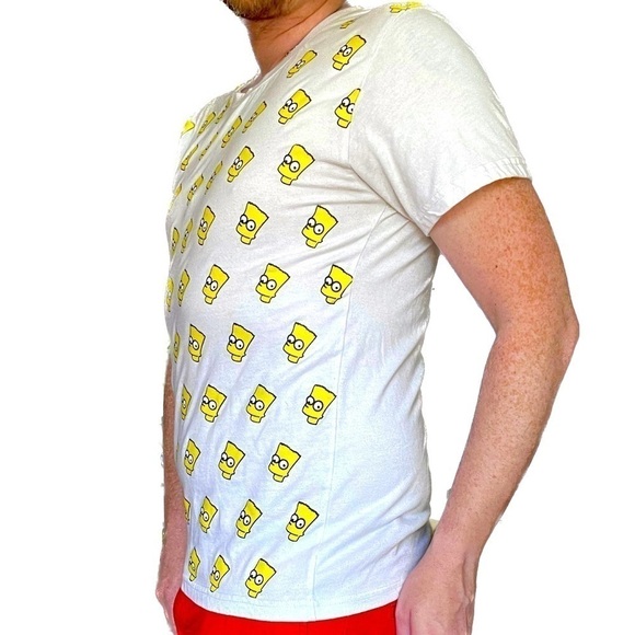 Bart Simpson Novelty Design T-Shirt - Picture 3 of 5